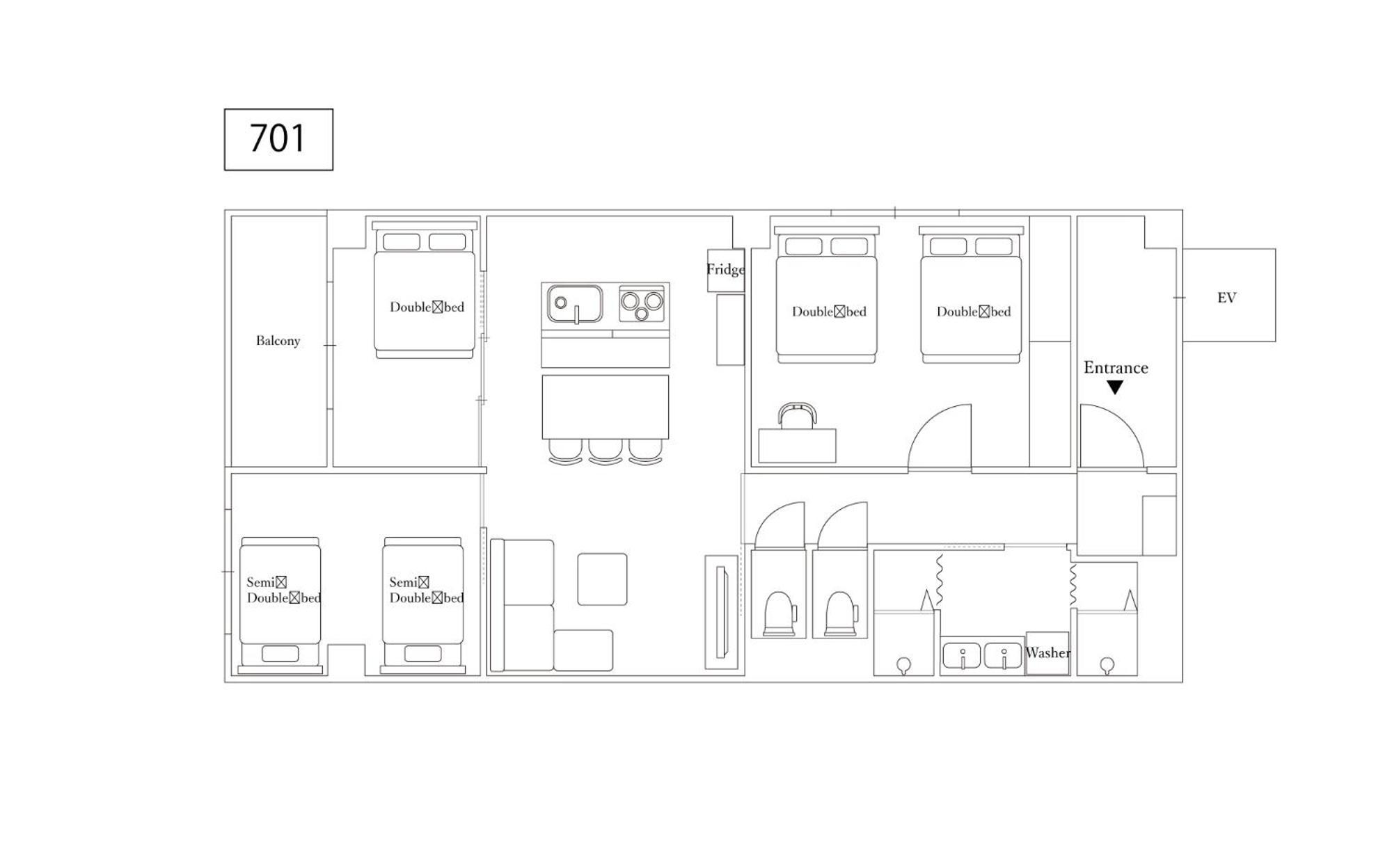 Eni Minamihorie Kaede Apartment Osaka Ngoại thất bức ảnh